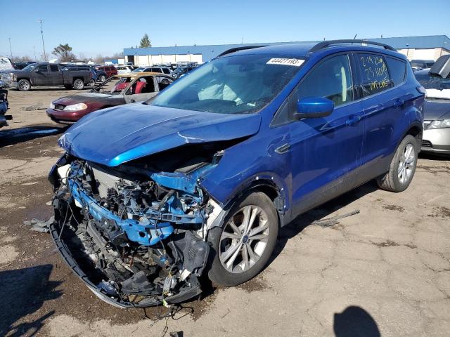 FORD ESCAPE SEL 2018 with VIN 1FMCU0HD4JUB40115 - Photo from auction