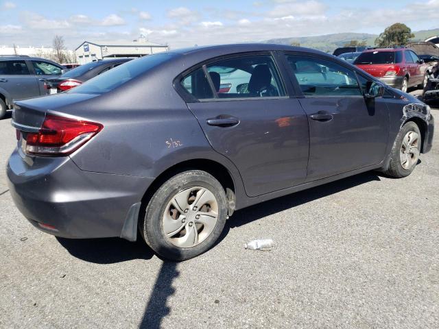 Photo 3 from auction – 2015 HONDA CIVIC LX with VIN 19XFB2F5XFE262515