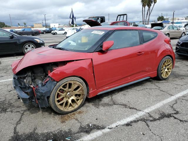 HYUNDAI VELOSTER T 2015 with VIN KMHTC6AE2FU242190 - Photo from auction