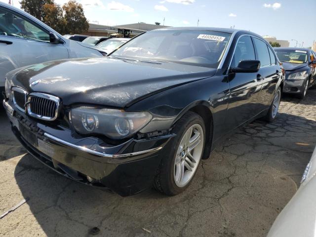 BMW 760 LI 2003 with VIN WBAGN83413DK10582 - Photo from auction