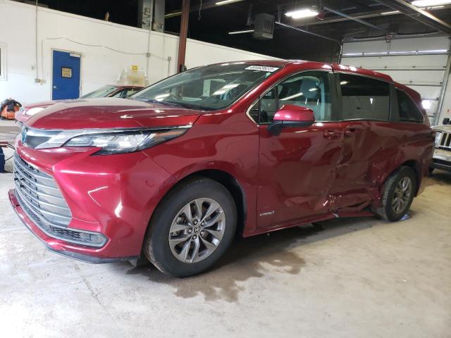 Photo 1 from auction – 2021 TOYOTA SIENNA LE with VIN 5TDKSKFC8MS009760