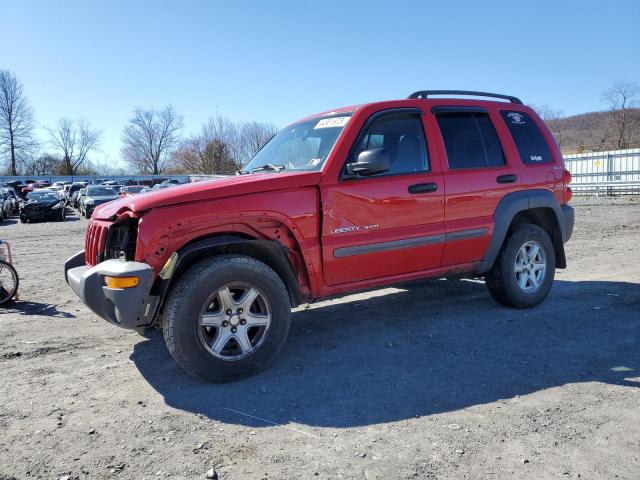 Photo 1 from auction – 2002 JEEP LIBERTY SP with VIN 1J4GL48K52W192268