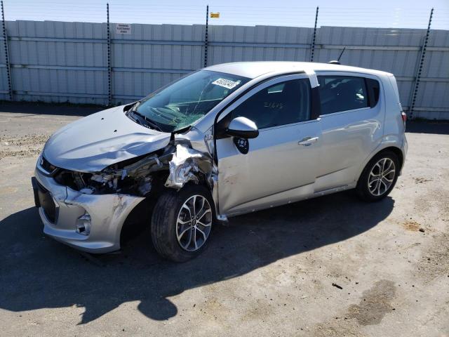 CHEVROLET SONIC LT 2018 with VIN 1G1JD6SG5J4127707 - Photo from auction