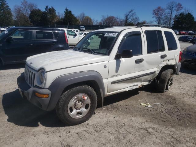 Photo 1 from auction – 2004 JEEP LIBERTY SP with VIN 1J4GL48K14W297957