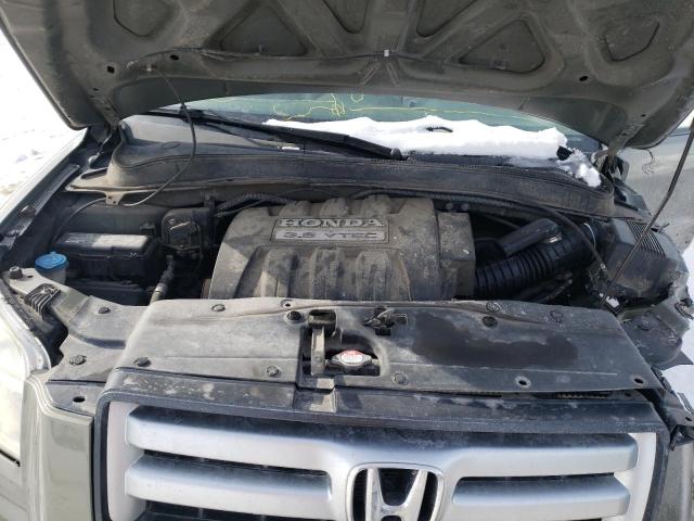 Photo 12 from auction – 2007 HONDA PILOT EXL with VIN 2HKYF18547H001544