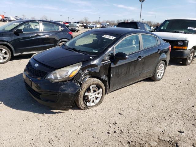 KIA RIO LX 2013 with VIN KNADM4A35D6229103 - Photo from auction