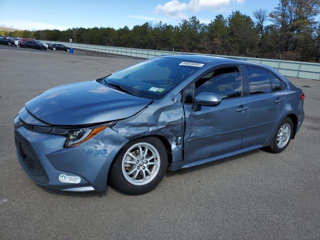 TOYOTA COROLLA LE 2021 with VIN JTDEAMDE1MJ021309 - Photo from auction