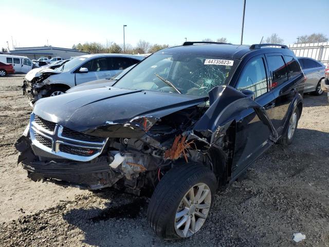 DODGE JOURNEY SX 2015 with VIN 3C4PDCBG0FT673901 - Photo from auction