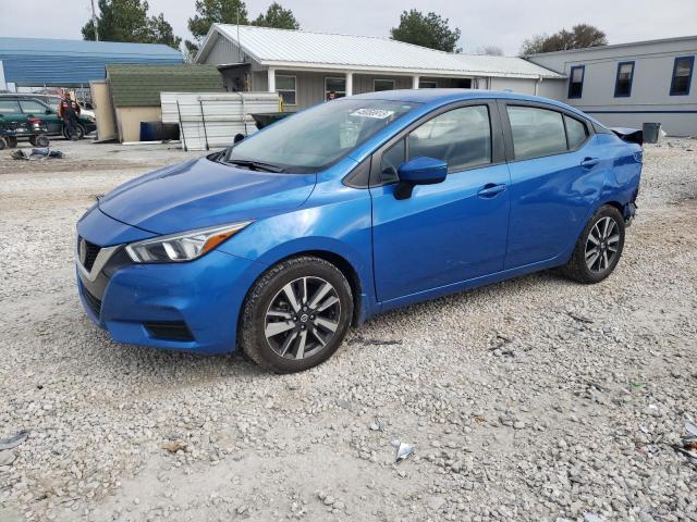NISSAN VERSA SV 2021 with VIN 3N1CN8EV3ML887705 - Photo from auction