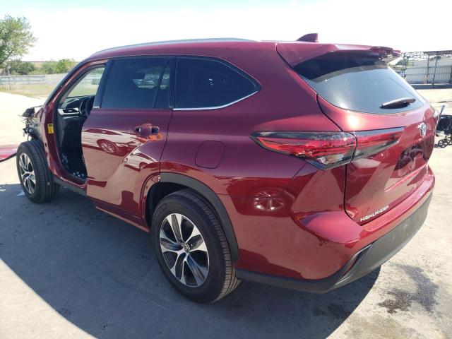 Photo 2 from auction – 2022 TOYOTA HIGHLANDER with VIN 5TDGZRAH2NS550625