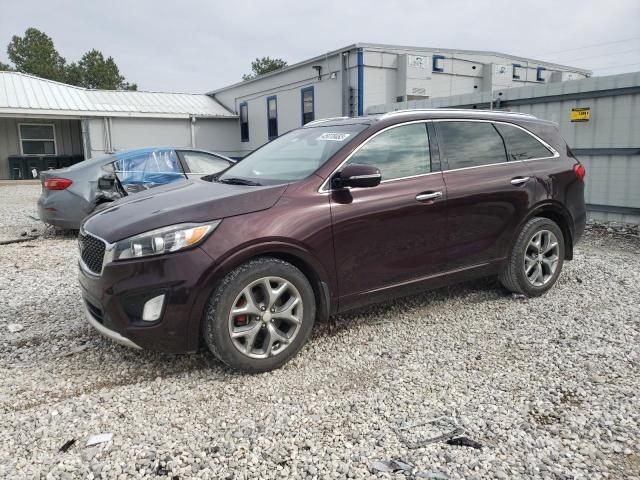 KIA SORENTO SX 2016 with VIN 5XYPK4A53GG072647 - Photo from auction