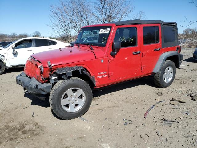 JEEP WRANGLER U 2012 with VIN 1C4HJWDGXCL166877 - Photo from auction