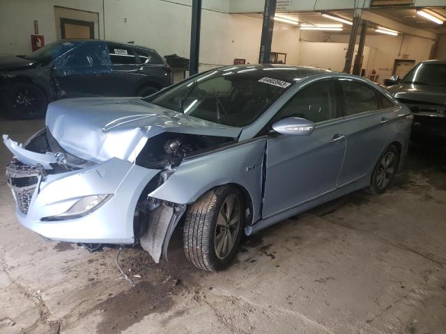 HYUNDAI SONATA HYB 2012 with VIN KMHEC4A40CA038991 - Photo from auction