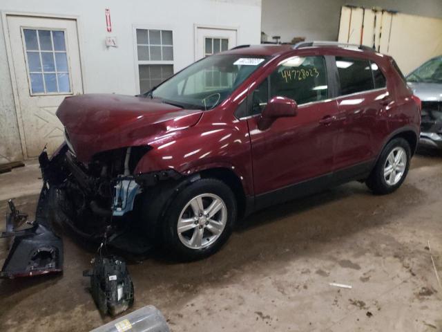 CHEVROLET TRAX 1LT 2016 with VIN 3GNCJLSB4GL246824 - Photo from auction