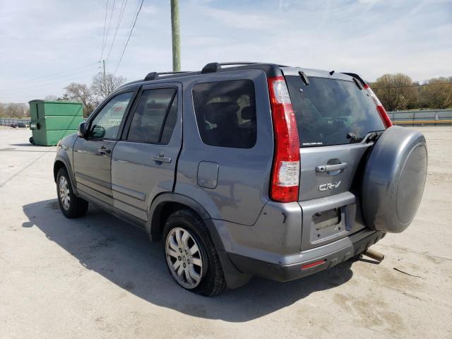 Photo 2 from auction – 2005 HONDA CR-V SE with VIN JHLRD78995C052419