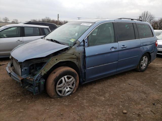 HONDA ODYSSEY EX 2007 with VIN 5FNRL38787B116334 - Photo from auction