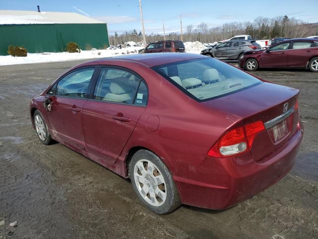 Photo 2 from auction – 2009 HONDA CIVIC LX with VIN 2HGFA16509H335883