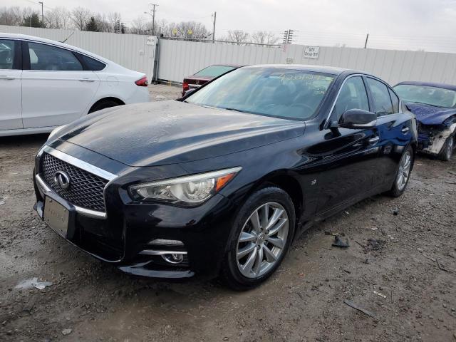 INFINITI Q50 BASE 2014 with VIN JN1BV7AR7EM693989 - Photo from auction