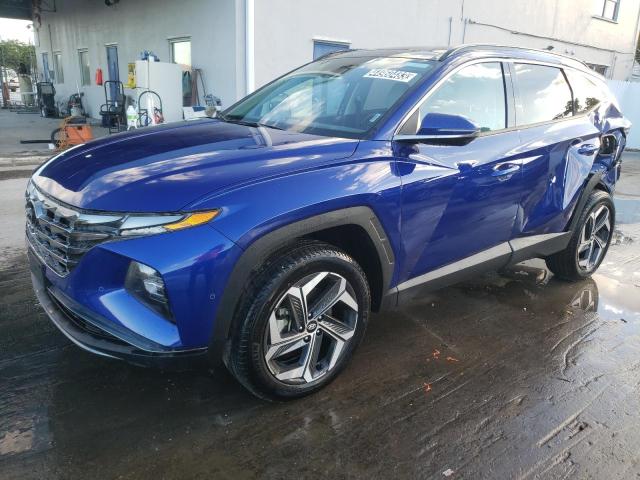 HYUNDAI TUCSON LIM 2023 with VIN 5NMJECAEXPH203831 - Photo from auction
