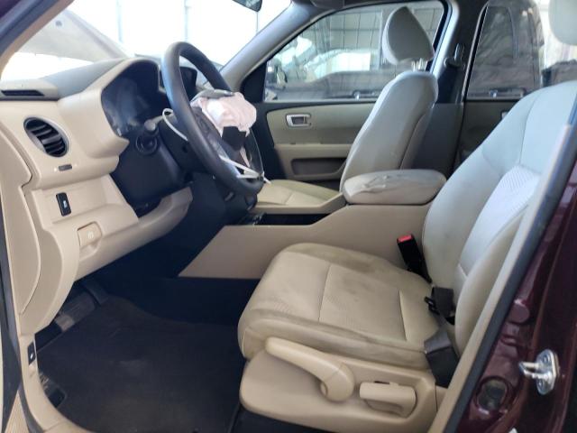 Photo 7 from auction – 2013 HONDA PILOT LX with VIN 5FNYF3H20DB029014