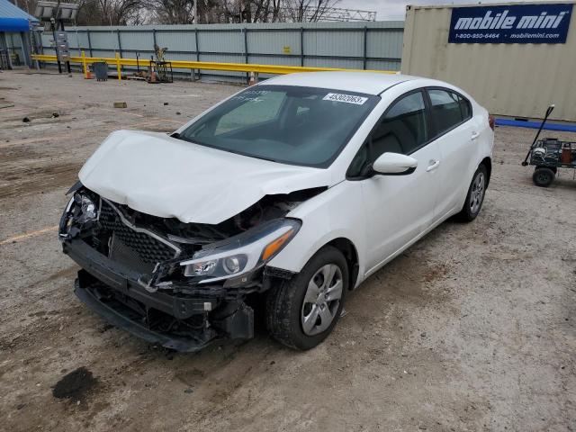 KIA FORTE LX 2017 with VIN 3KPFK4A72HE062509 - Photo from auction