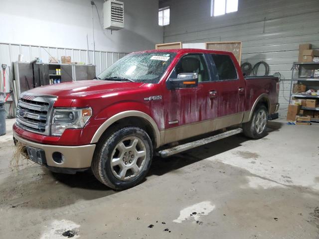 FORD F150 SUPER 2013 with VIN 1FTFW1CT9DFD40514 - Photo from auction