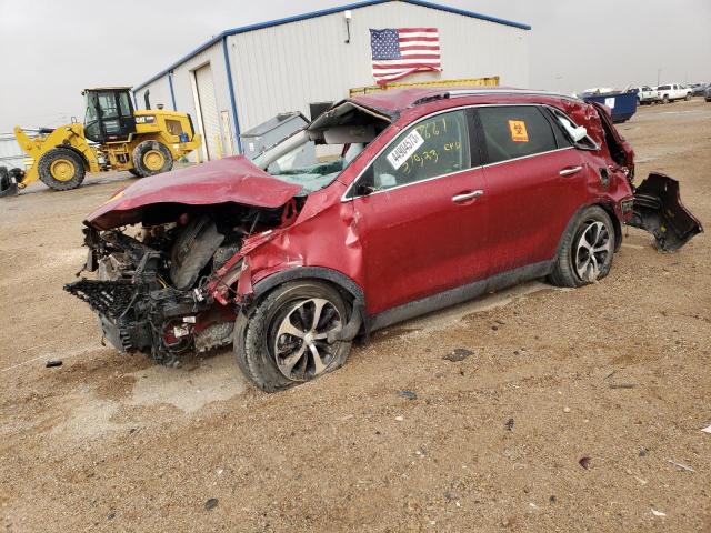 KIA SORENTO EX 2018 with VIN 5XYPH4A56JG347661 - Photo from auction