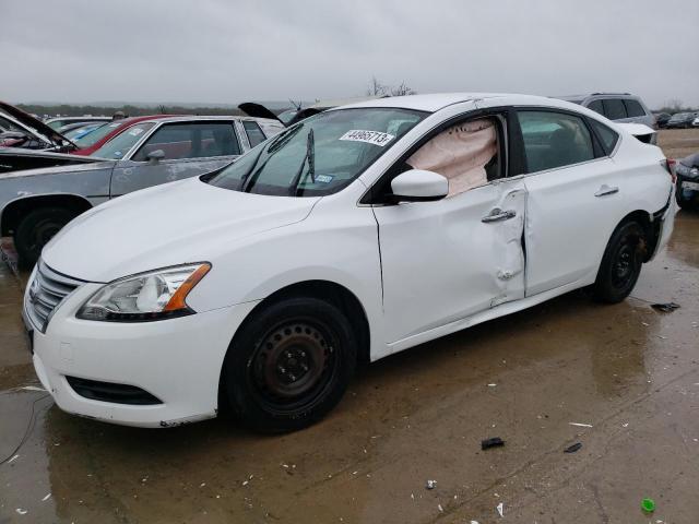 Photo 1 from auction – 2015 NISSAN SENTRA S with VIN 3N1AB7AP1FY249539