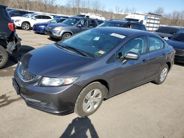 HONDA CIVIC LX 2015 with VIN 19XFB2F53FE287367 - Photo from auction