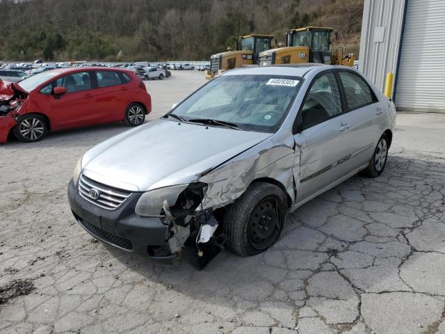 KIA SPECTRA EX 2009 with VIN KNAFE221095658704 - Photo from auction