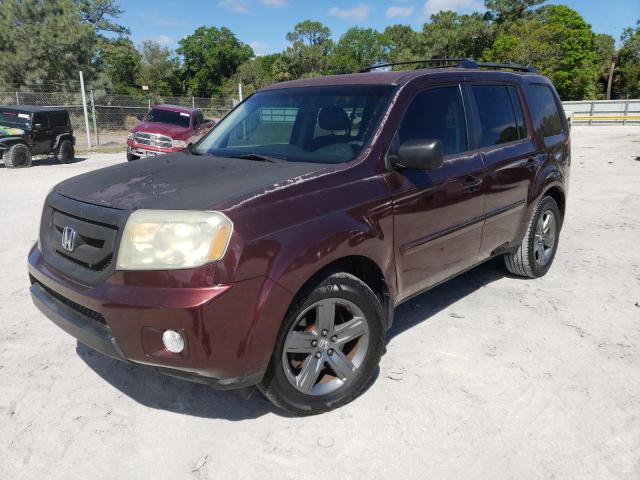 HONDA PILOT EX 2009 with VIN 5FNYF38469B004045 - Photo from auction