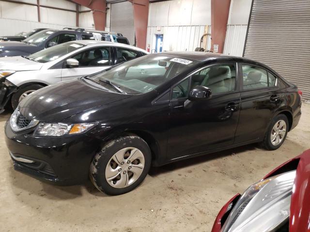 HONDA CIVIC LX 2013 with VIN 2HGFB2F52DH301763 - Photo from auction