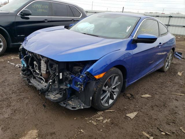 HONDA CIVIC EX 2019 with VIN 2HGFC3B38KH357517 - Photo from auction