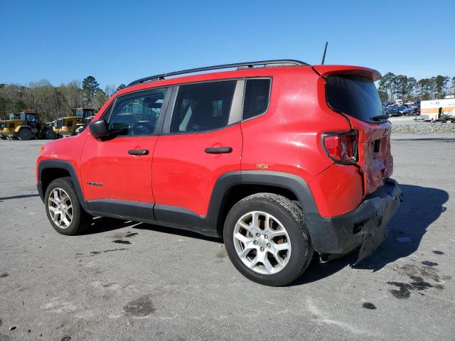 Photo 2 from auction – 2018 JEEP RENEGADE S with VIN ZACCJBAB3JPJ16940