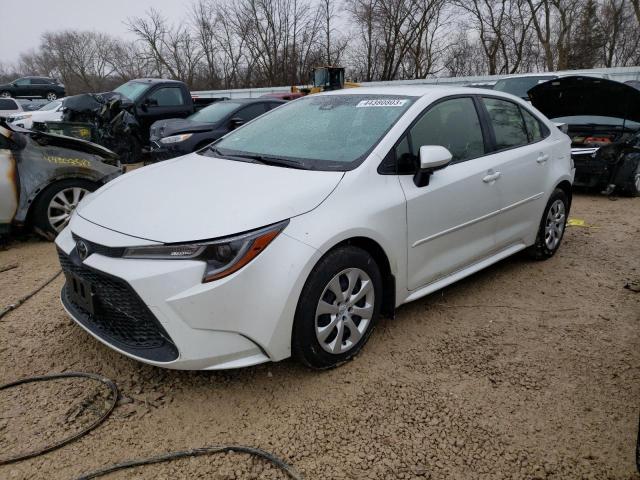 TOYOTA COROLLA LE 2022 with VIN JTDEPMAE1NJ194428 - Photo from auction