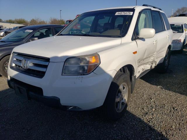HONDA PILOT EXL 2008 with VIN 5FNYF18548B040893 - Photo from auction