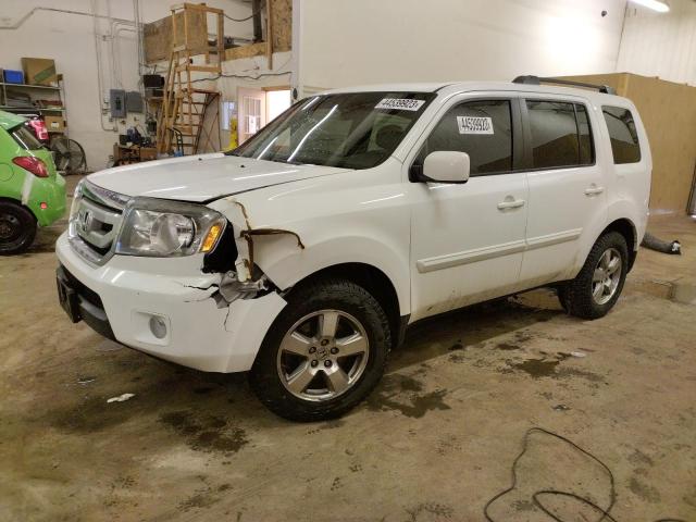 HONDA PILOT EX 2011 with VIN 5FNYF3H41BB003424 - Photo from auction