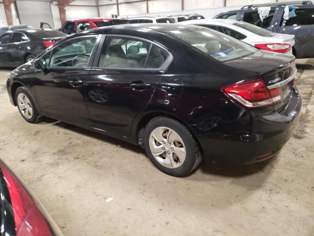 Photo 2 from auction – 2013 HONDA CIVIC LX with VIN 2HGFB2F52DH301763