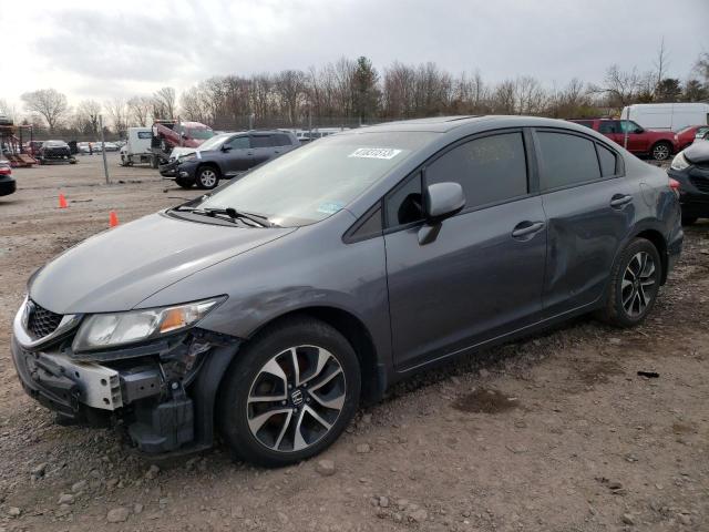 HONDA CIVIC EX 2013 with VIN 19XFB2F86DE222505 - Photo from auction