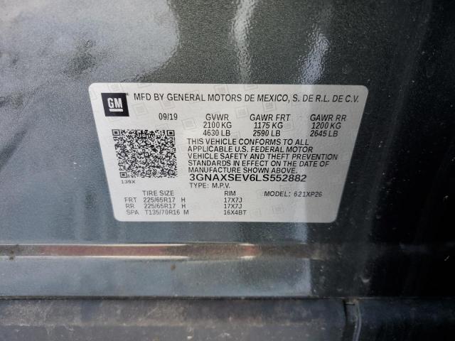 Photo 14 from auction – 2020 CHEVROLET EQUINOX LS with VIN 3GNAXSEV6LS552882