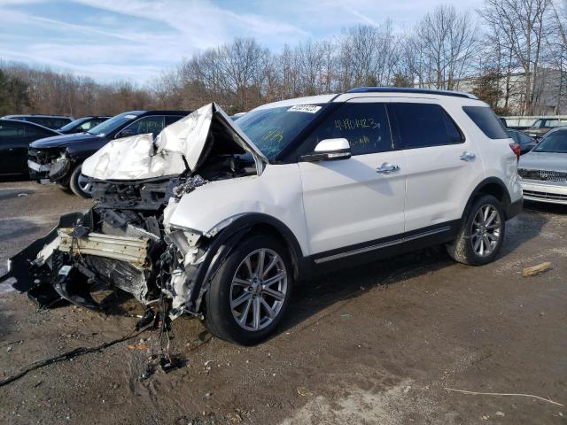FORD EXPLORER L 2017 with VIN 1FM5K8FH3HGC08125 - Photo from auction