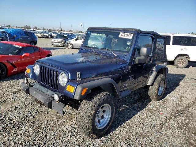 JEEP WRANGLER / 2006 with VIN 1J4FA49S06P769448 - Photo from auction