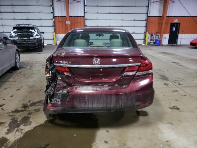 Photo 6 from auction – 2013 HONDA CIVIC LX with VIN 2HGFB2F5XDH023680