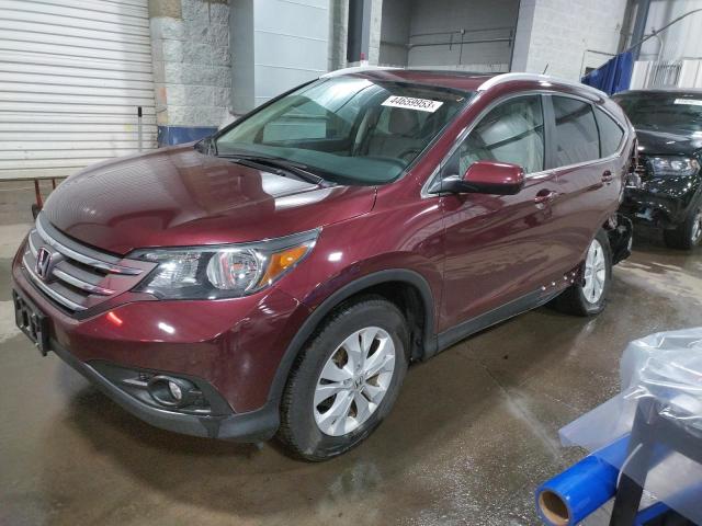 HONDA CR-V EXL 2014 with VIN 5J6RM4H71EL034663 - Photo from auction