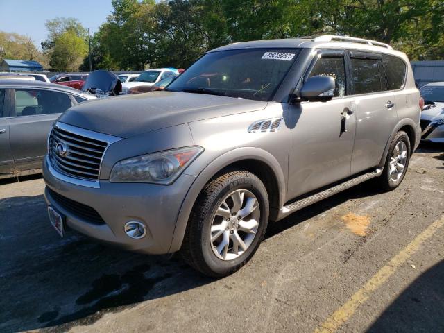 INFINITI QX56 2012 with VIN JN8AZ2NEXC9020870 - Photo from auction