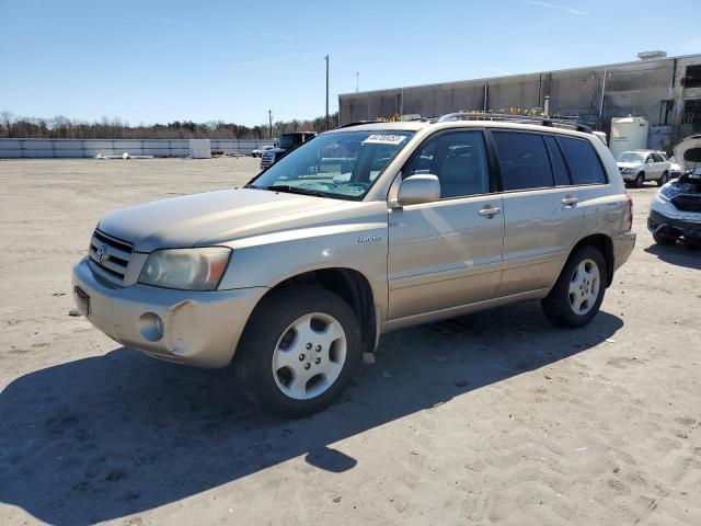 TOYOTA HIGHLANDER 2004 with VIN JTEEP21A340004243 - Photo from auction