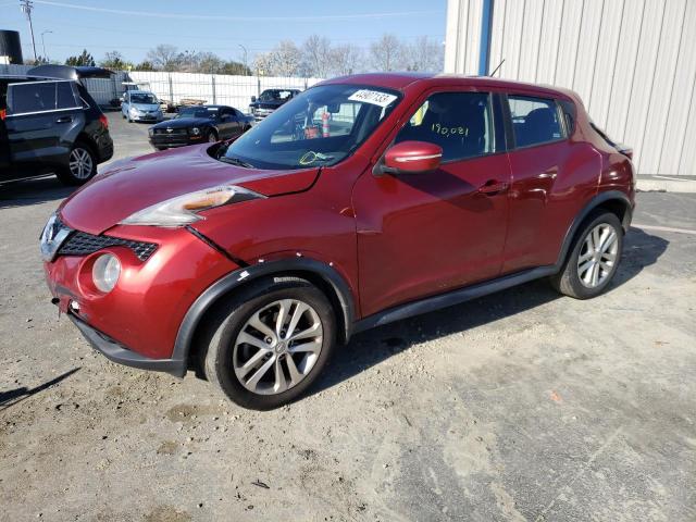 NISSAN JUKE S 2016 with VIN JN8AF5MRXGT609800 - Photo from auction