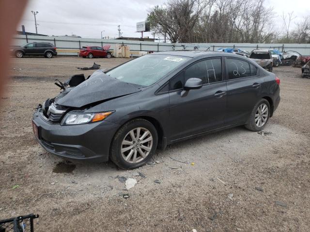 HONDA CIVIC 2012 with VIN 2HGFB2F96CH592043 - Photo from auction