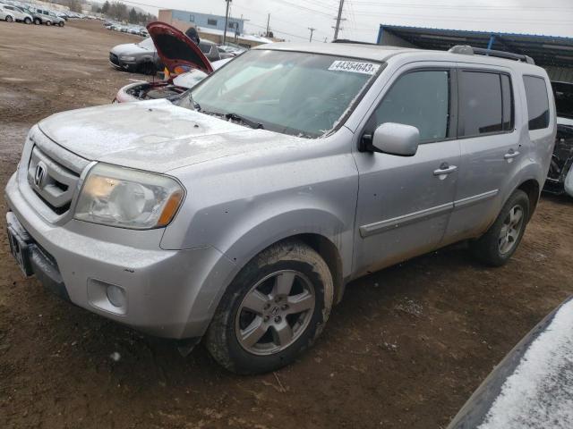HONDA PILOT EXL 2011 with VIN 5FNYF4H54BB095000 - Photo from auction