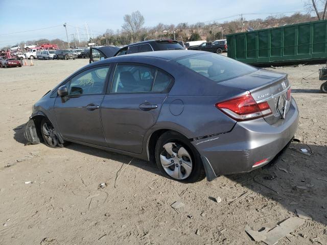 Photo 2 from auction – 2014 HONDA CIVIC LX with VIN 19XFB2F5XEE032262